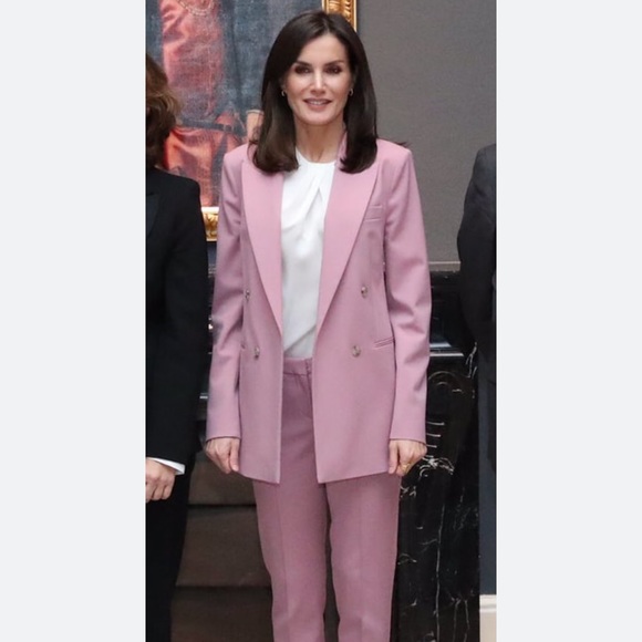 Hugo Boss Jericoa Stretch Wool Double Breasted Blazer - Picture 2 of 9